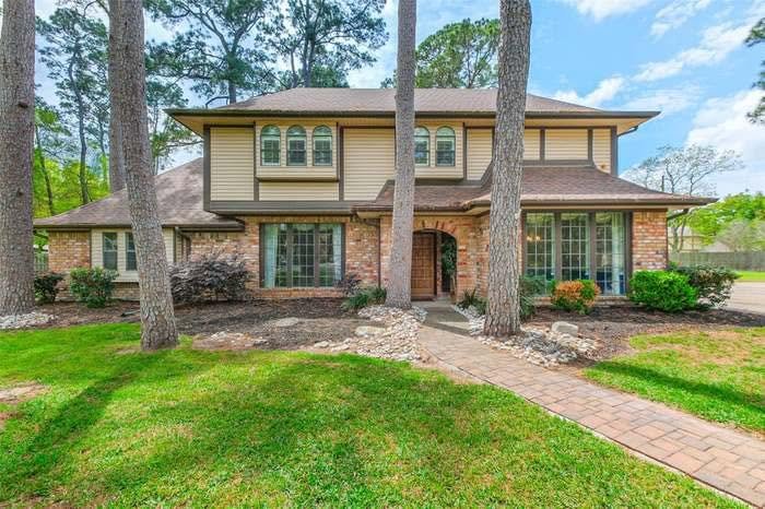 Before — luxury two-story house without pool